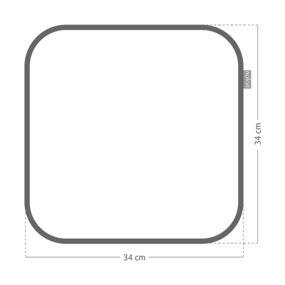 Zitkussen Jul vierkant