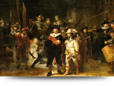 De Nachtwacht - Print op plexiglas