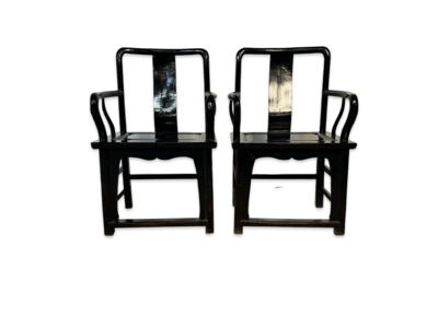 Stoel donker blauw (Set van 2) Lak