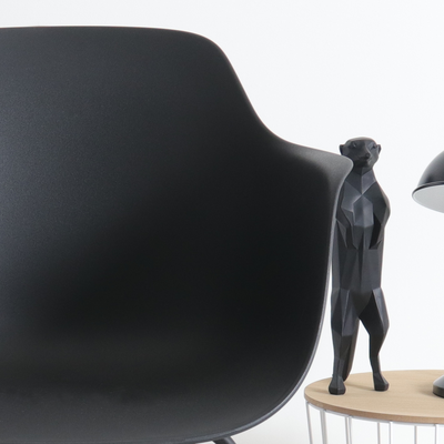 Nino-puk zwart 65cm