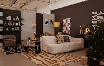 Vloerkleed Cato cinnamon 200x300 cm