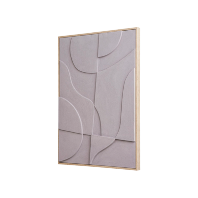 Reliëf wanddecoratie Femme