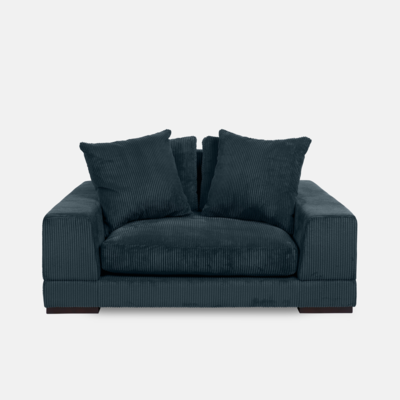 Loods 5 loveseat Mino ribfluweel