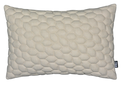 Kussen cells off white herringbone