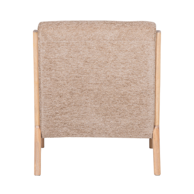 Mark fauteuil chenille zand