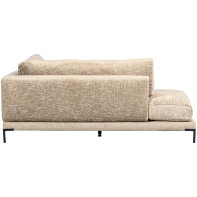 Couple lounge element rechts roest melange