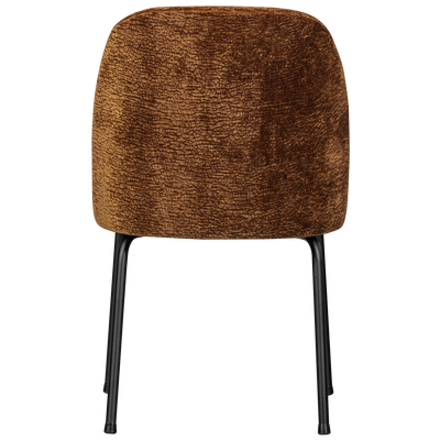 Vogue eetkamerstoel structure velvet brass