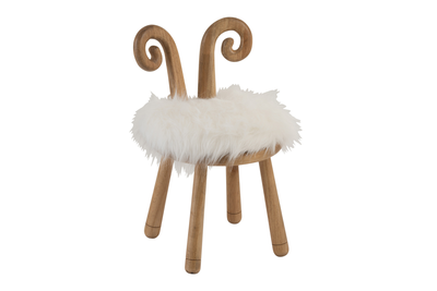 Stoel Kind Schaap Oren
