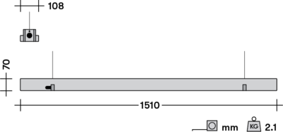 KILO hanglamp KiloLumen Tube