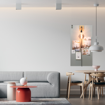 Magneetbord mat – krijtbord groengrijs