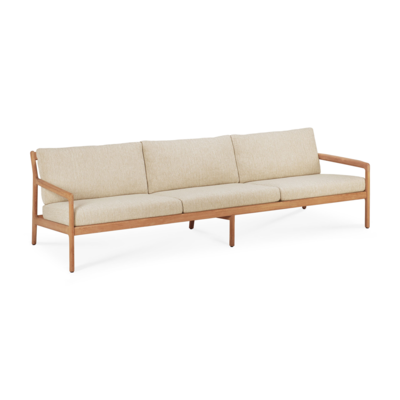 Ethnicraft - Outdoor - Teak Jack sofa 265cm