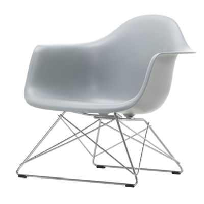 Vitra loungestoel Eames LAR chroom onderstel