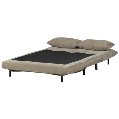 Xem 1-persoons slaapbank velvet naturel