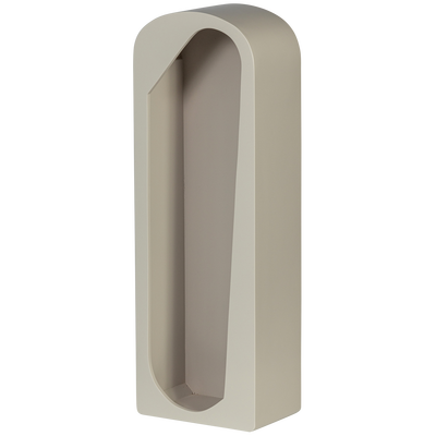 Noam wanddeco langwerpig hout dust 15x70x24 cm