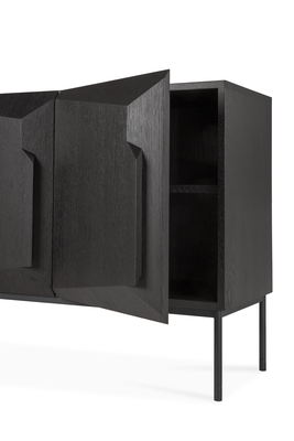 Stairs buffetkast - zwart eiken 