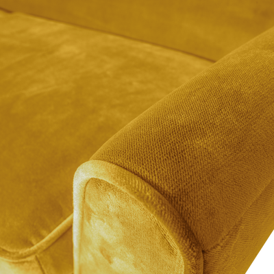 Rocco xl bank 230 cm velvet off white [fsc]