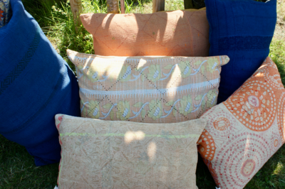Kussen Kantha vintage 40x60 cm