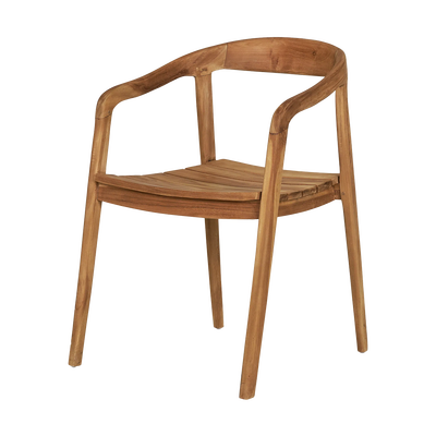 Houten tuinstoel Claudette