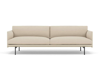 Muuto 3-zitsbank Outline