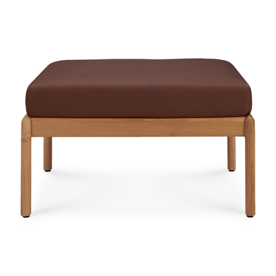 Teak Jack footstool - outdoor