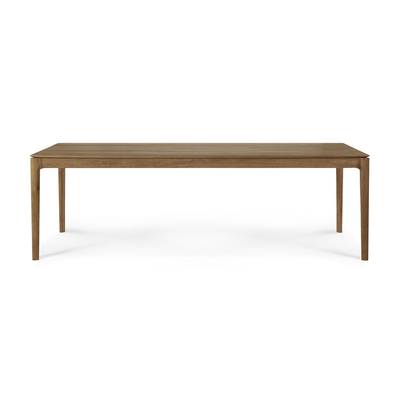 Ethnicraft - Teak Bok eettafel - teak onbehandeld