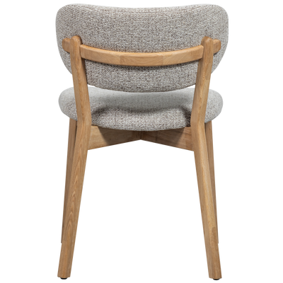 Udar eetkamerstoel naturel met houten frame naturel