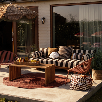 HKliving Tuinbank teak