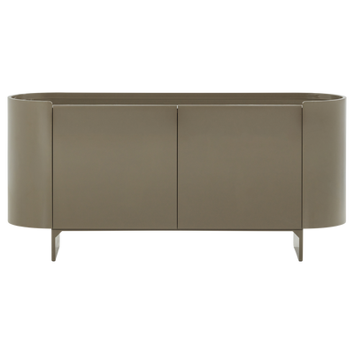Liora tv meubel/dressoir hout hoogglans groen [fsc]