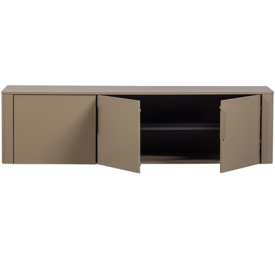Gunnar tv meubel 154 cm grenen mud [fsc]