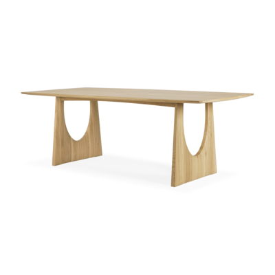Ethnicraft - Tafel Geometric - eiken/zwart eiken