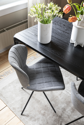 Zuiver Storm Eettafel Zwart