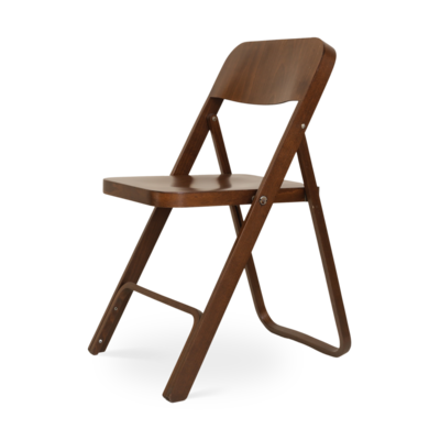 Flip - Houten klapstoel en rek