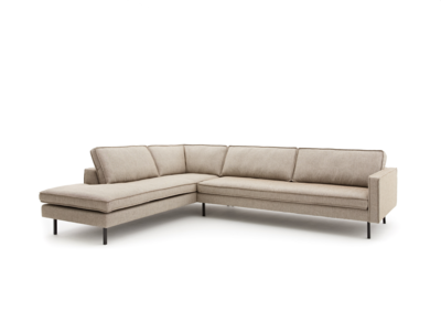 Loods 5 Design hoekbank Slimm Stof Outside links