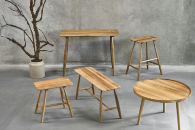 Houten bankje Bodo