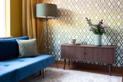 Zuiver Barbier walnoot dressoir