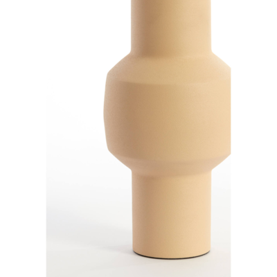 Vaas mat metaal zand