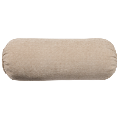Baggy rolkussen 50xo23 cm 3d chenille middenbruin