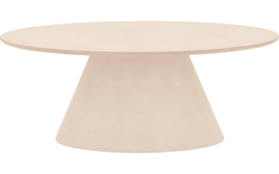 Bogard ovale beton tafel | Stone