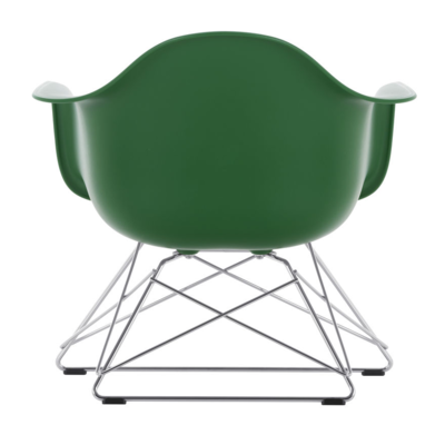 Vitra loungestoel Eames LAR chroom onderstel