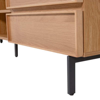 Tours tv meubel 180 cm melamine/mdf zand