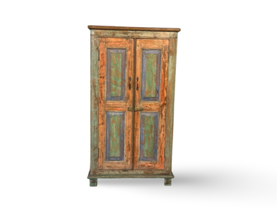 Kast 2 deur mixed color uniek