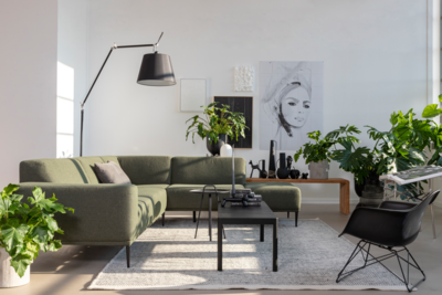 Loods 5 Design hoekbank Square links Brema