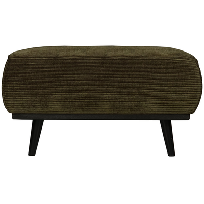 Statement hocker lichtbruin melange