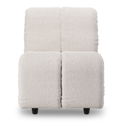 HKliving bank Wave Boucle - Element midden