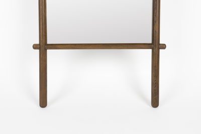 Mirror solene walnut