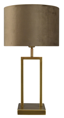 Tafellamp Veneto klein brons