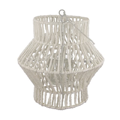 Natuurlijke lantaarn met koord