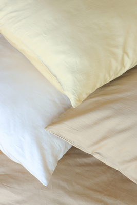 MADIZZ Set van 2 Linnen kussenslopen Zachte Decoratieve Kussenhoes voor Sofa Slaapkamer Kussensloop 65x65 cm Grijs