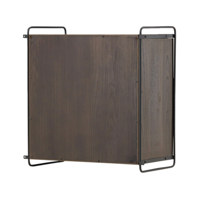 Hangende houten wandkast Marcus