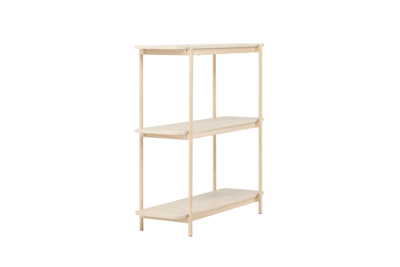 Nuku Open Kast 120cm - Licht Eiken